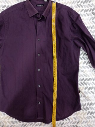Camicia uomo BONAVITA viola.