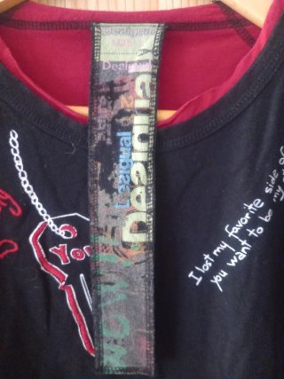 Jersey Desigual negro con estampado
