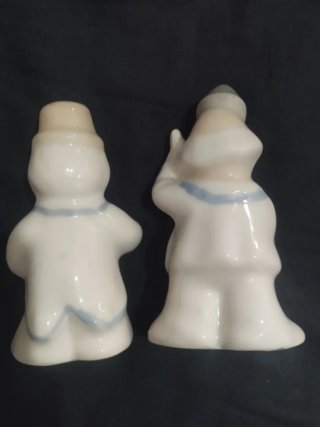 2 Figuras Vintage Payasos Porcelana