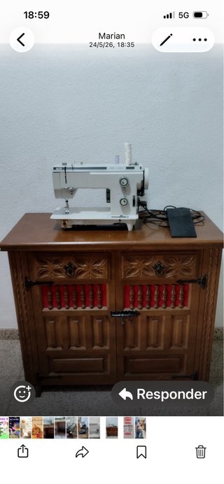 Máquina de coser Alfa modelos 1.520-1.527.50
