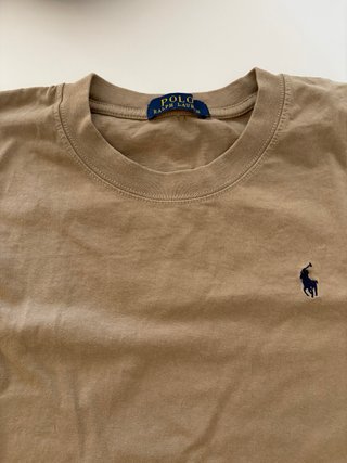 Camiseta Polo Ralph Lauren Beige