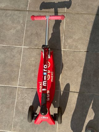 Patinete Micro Maxi con luces y plegable. Poco uso