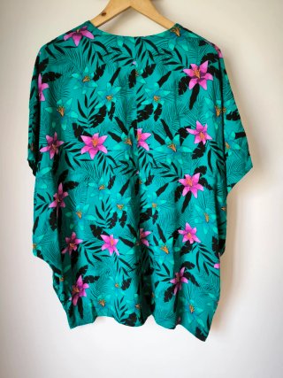 Jumpsuit Oversized M Undiz Estampado Floral