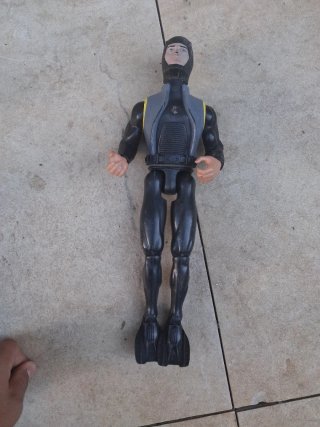 Muñeco buzo