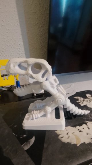 Soporte móvil T-Rex impreso en 3d