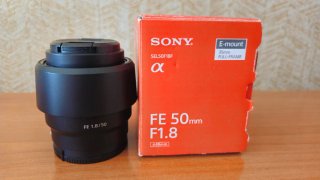 Objetivo Sony FE 50mm f/1.8 Full Frame