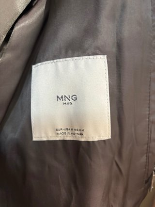 Gabardina MANGO Beige Talla M