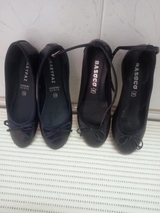 Lote 2 pares bailarinas Basoco y Marypaz Talla 35