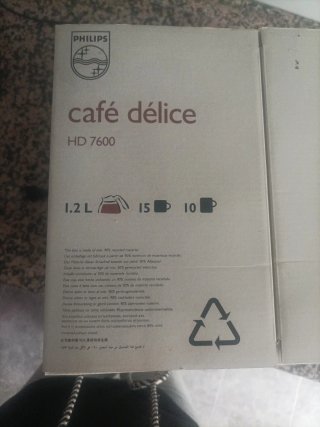 Cafetera Philips HD 7600