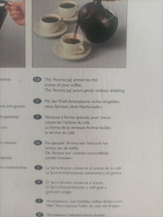 Cafetera Philips HD 7600