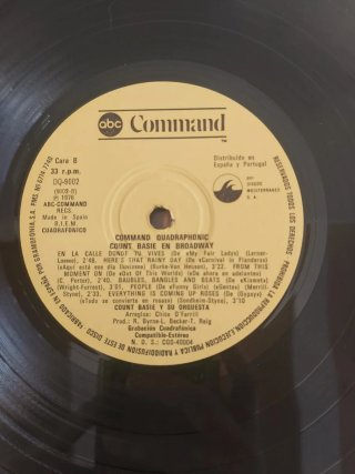 Disco Vinilo Count Basie en Broadway