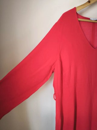 Vestido Mango Vermelho Tamanho XXL