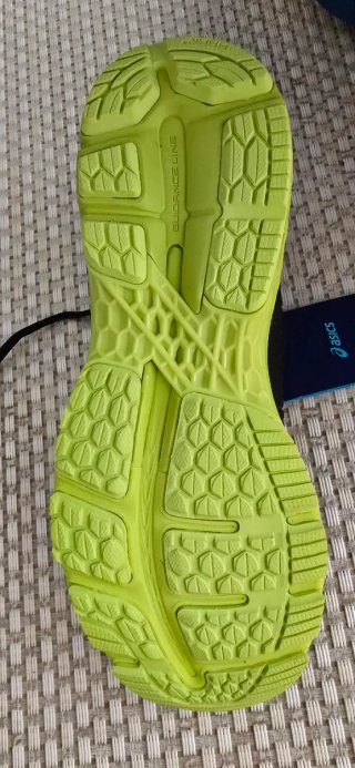 Deportivas Asics Kayano Negras y Verdes