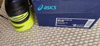 Deportivas Asics Kayano Negras y Verdes