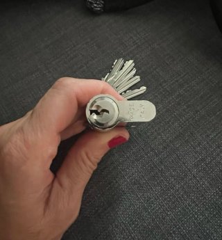 Bombín de seguridad con llaves