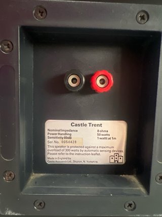Altavoces Castle Negros