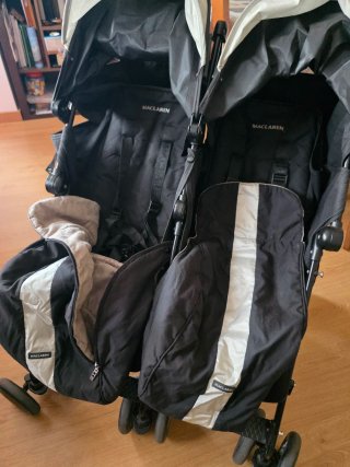 Silla Gemelar Maclaren Twin Techno