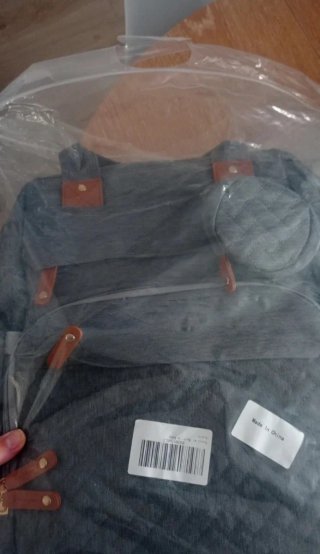 Mochila para bebé gris