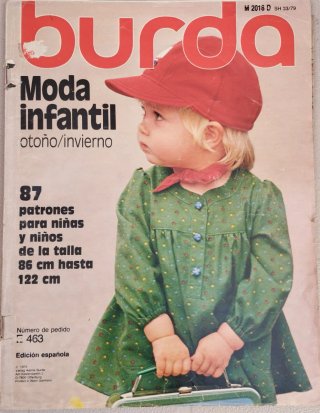 Revista Burda Infantil de 1979