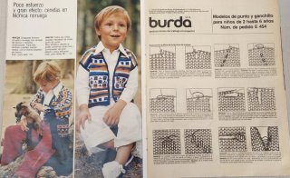 Revista Burda Infantil de 1979