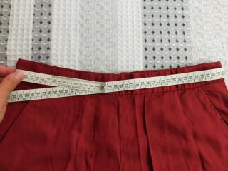 Zara Shorts Tiro Alto Rojo