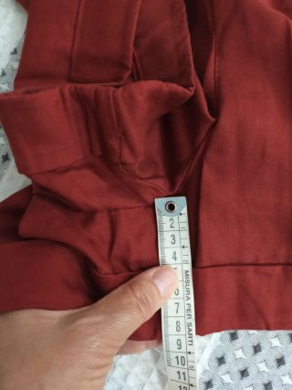 Zara Shorts Tiro Alto Rojo