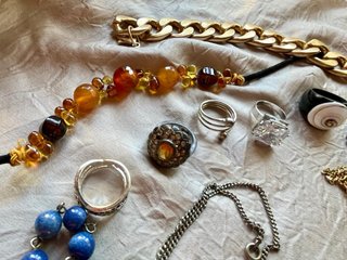 Lote bisutería vintage/antigua
