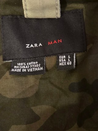 Chaqueta Verde Hombre