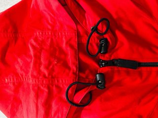 Chaqueta Cortavientos Tommy Hilfiger Roja Vintage