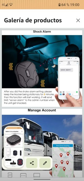 GPS Tracker TKSTAR Juneo strong magnet