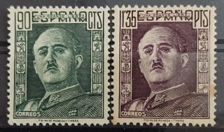 SELLOS NUEVOS GENERAL FRANCO