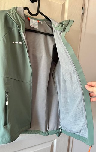 Chaqueta Mammut Mujer Talla M Verde Oliva