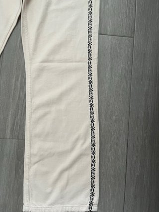 Pantalón Stradivarius crema XL nuevo