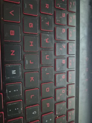 MSI PC Teclado Preto