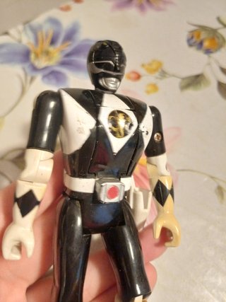 Black Ranger Mighty Morphin Action Figure