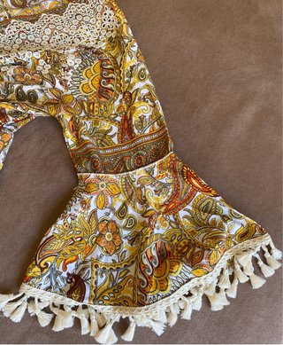 Vestido India Seda Artificial y Poliéster