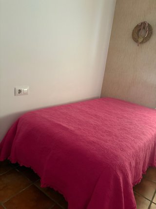 Colcha rosa 160x250 cm con flores de ZARA HOME