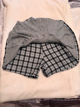 Falda pantalón niña cuadros