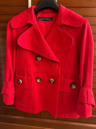 Cazadora Zara Roja Talla S