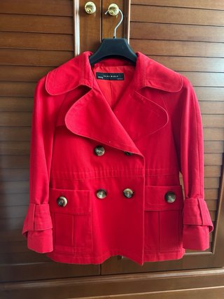 Cazadora Zara Roja Talla S