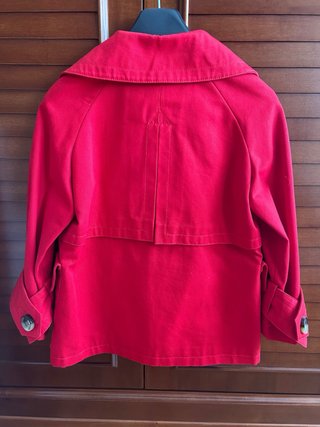 Cazadora Zara Roja Talla S