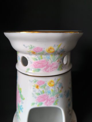 Queimador essências/cera Porcelana Encarnaçao