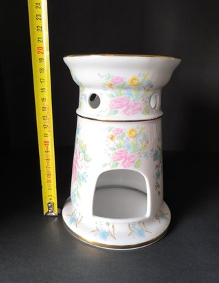 Queimador essências/cera Porcelana Encarnaçao