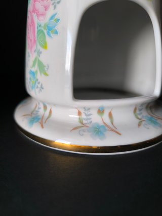 Queimador essências/cera Porcelana Encarnaçao