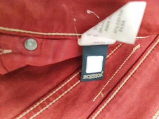Pantaloni Jackerson Uomo Rossi taglia 54 italiana