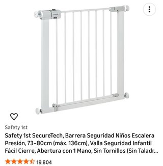 Extensión Barrera Seguridad Infantil + puerta