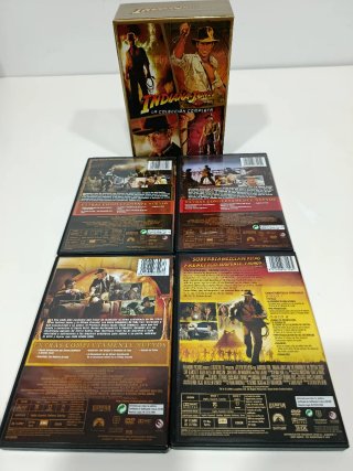 Colección DVD Indiana Jones Completa
