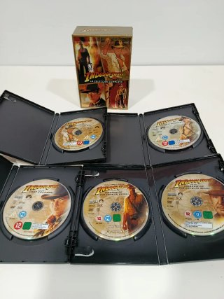 Colección DVD Indiana Jones Completa