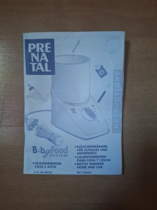 Calienta biberones Prenatal Casa y Coche