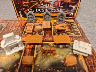 13 Miniaturas para juegos de rol y mazmorras.